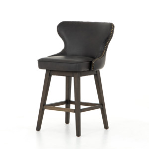 JULIE SWIVEL BAR + COUNTER STOOL